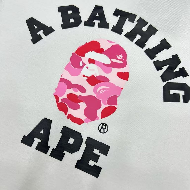 BAPE College Logo Camo Tee - 10