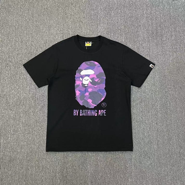 BAPE Ape Head Camo Graphic Tee - 7