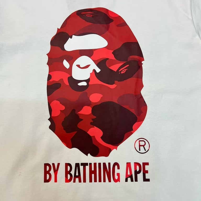 BAPE Ape Head Camo Graphic Tee - 8