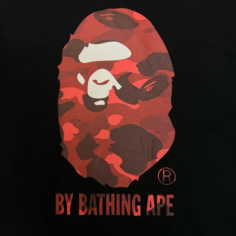 BAPE Ape Head Camo Graphic Tee - 9
