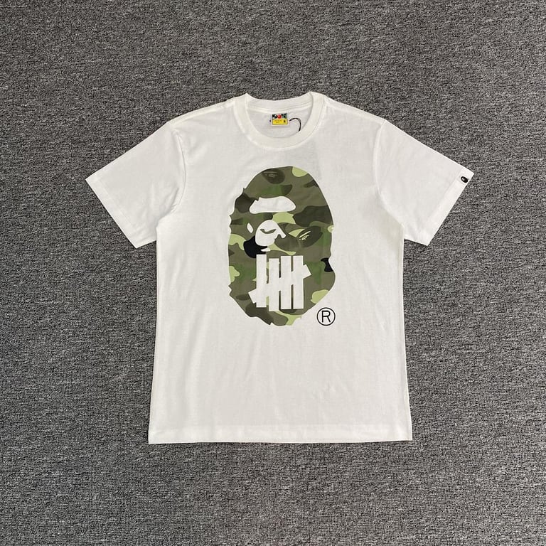 BAPE x Undefeated Camo Ape Head Tee - 2