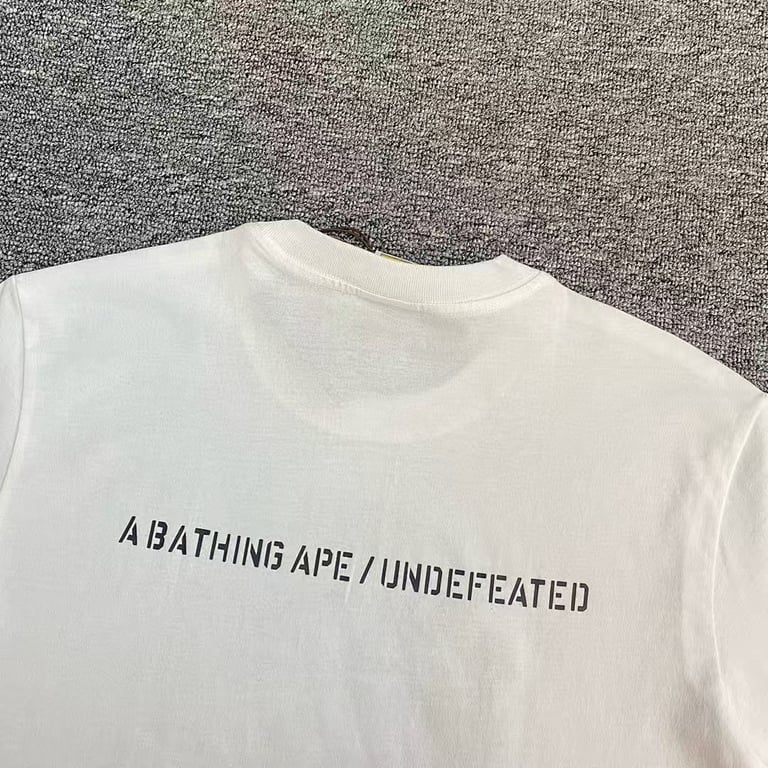 BAPE x Undefeated Camo Ape Head Tee - 5
