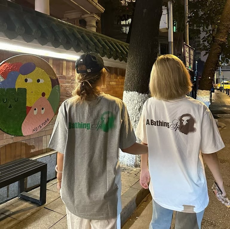 BAPE A Bathing Ape Graphic Tee - 19
