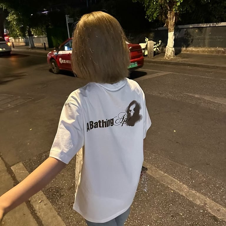 BAPE A Bathing Ape Graphic Tee - 9