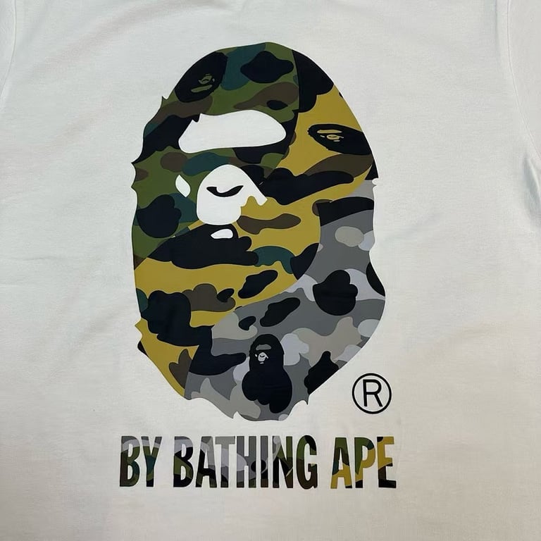 BAPE Camo Ape Head Graphic Tee - 11