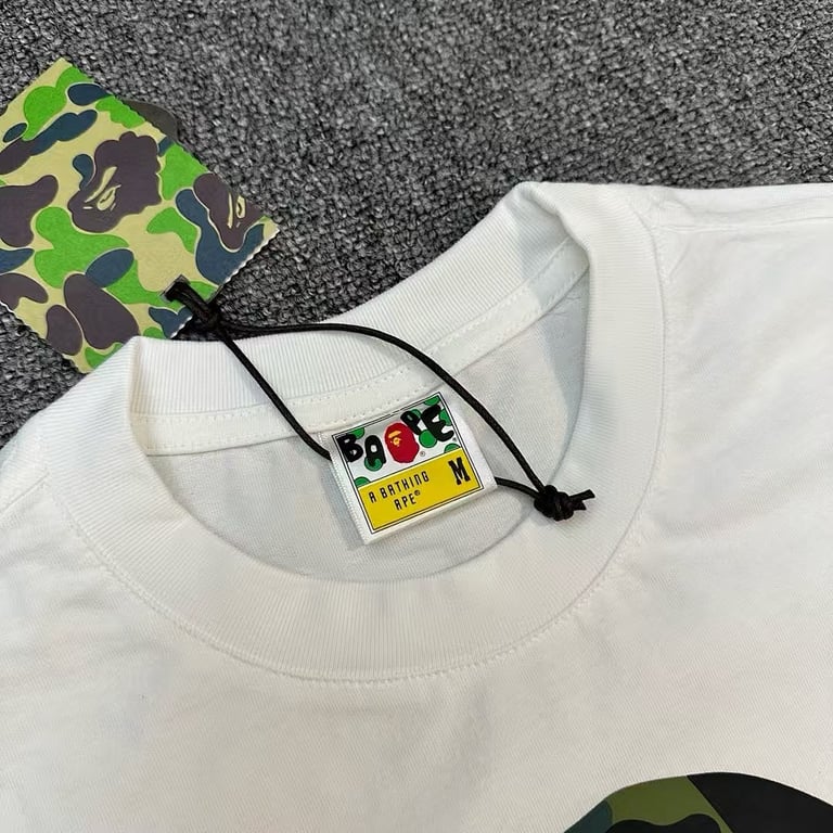 BAPE Camo Ape Head Graphic Tee - 12