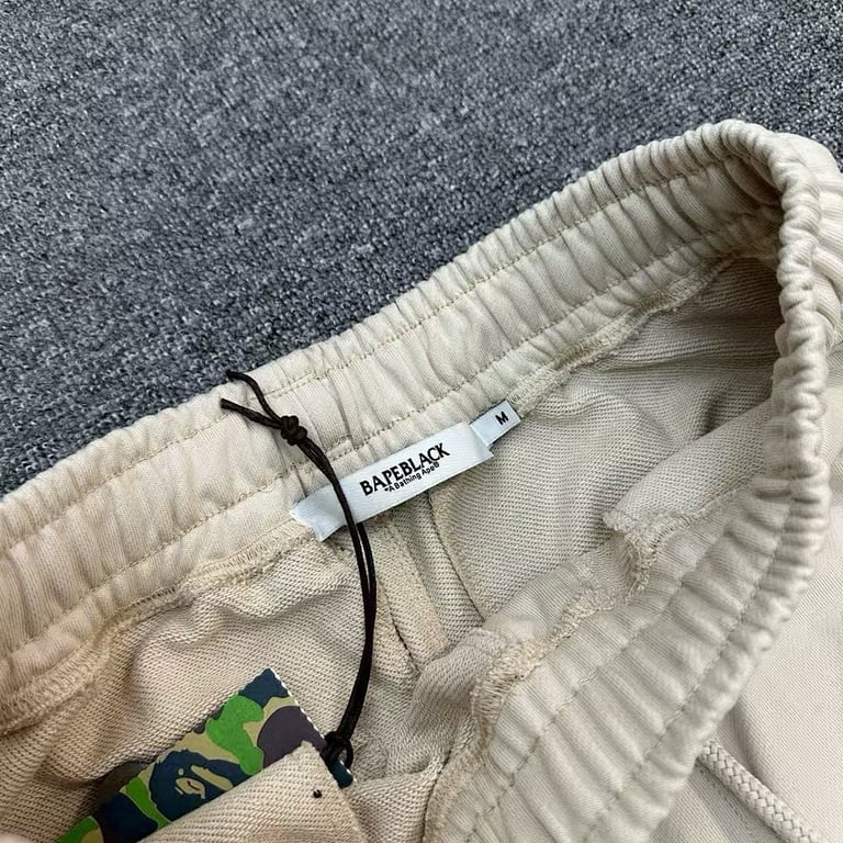 BAPE Solid Color Embroidered Shorts - 20