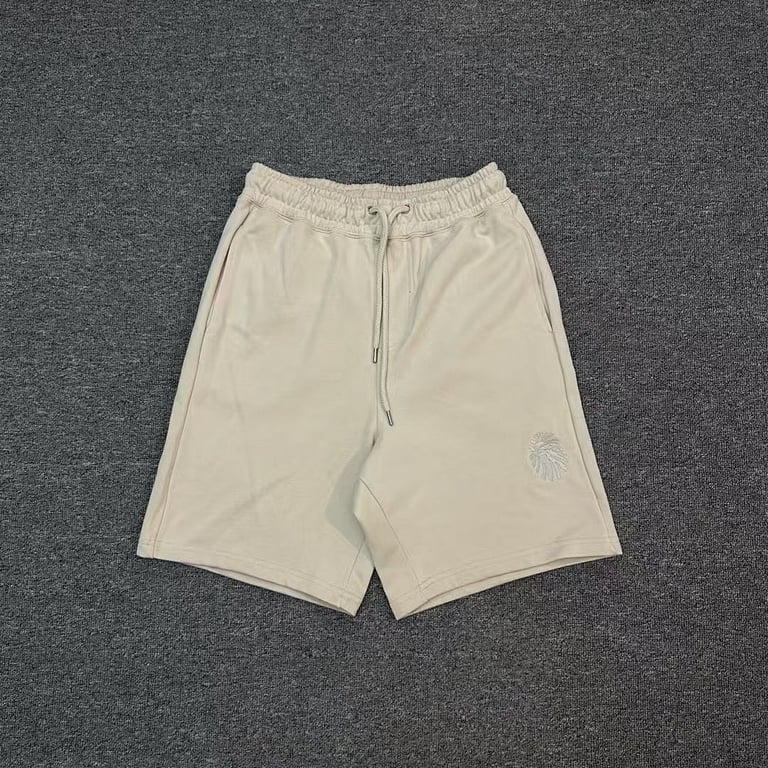 BAPE Solid Color Embroidered Shorts - 6