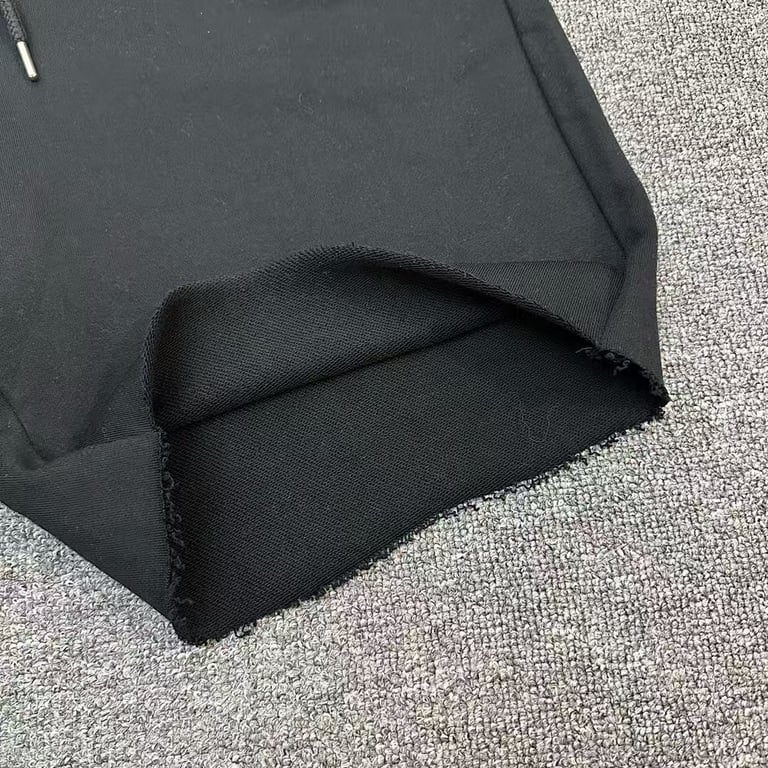 BAPE Logo Raw Hem Sweat Shorts - 14