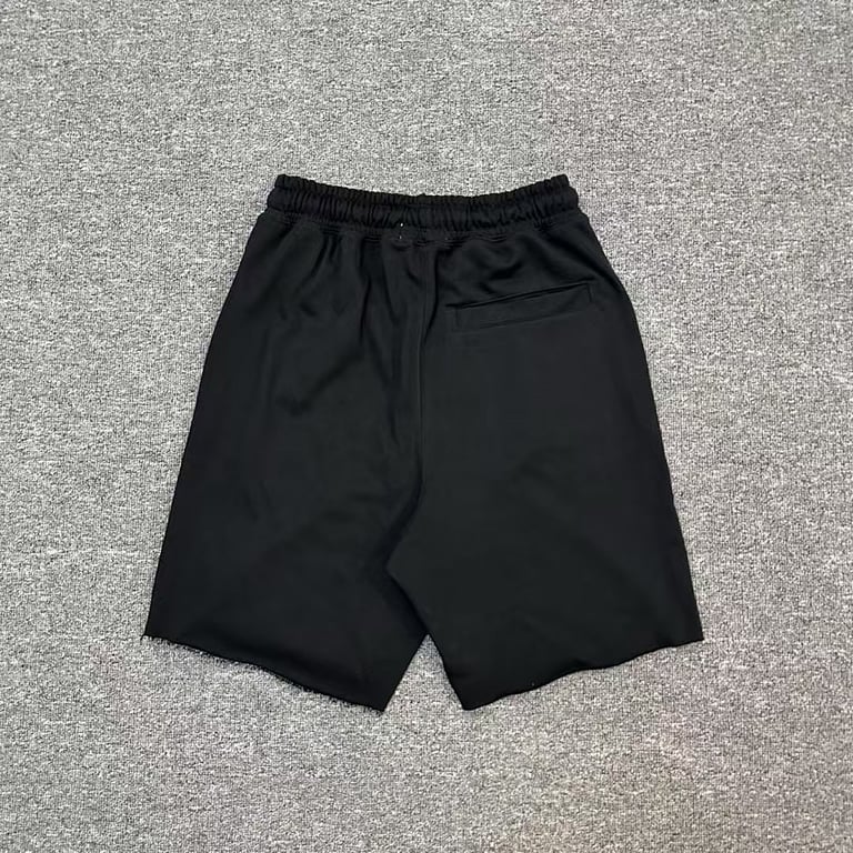 BAPE Logo Raw Hem Sweat Shorts - 3