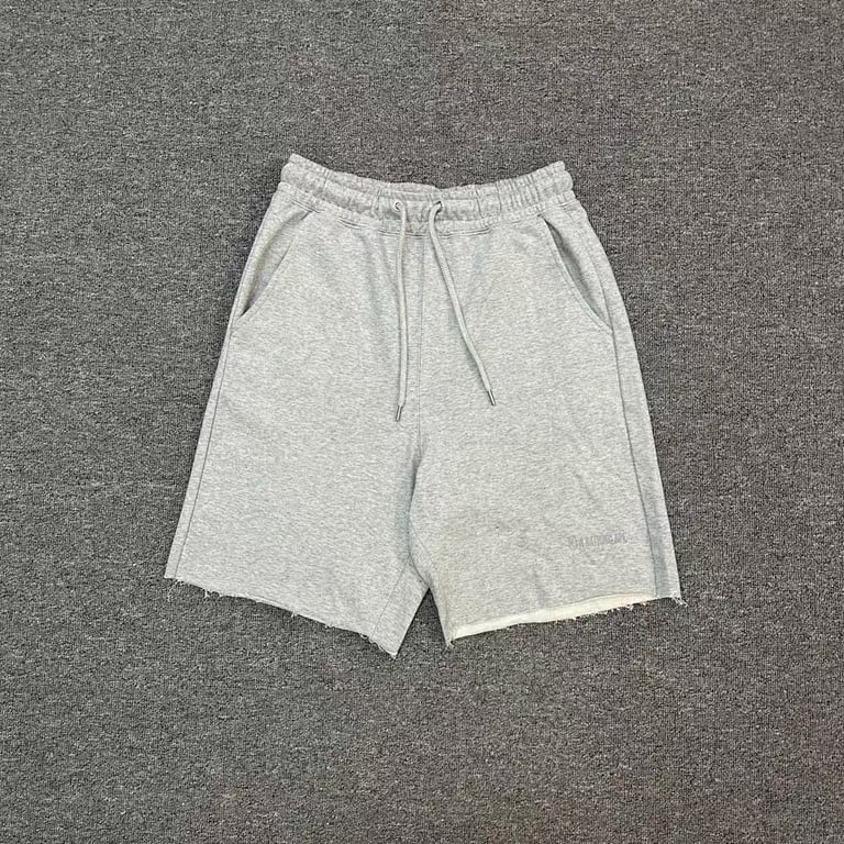 BAPE Logo Raw Hem Sweat Shorts - 4