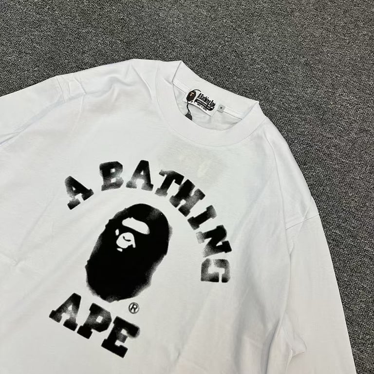 BAPE College Logo Long-Sleeved T-Shirt - 4