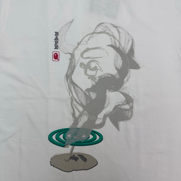 BAPE Incense Coil Graphic Tee - 14