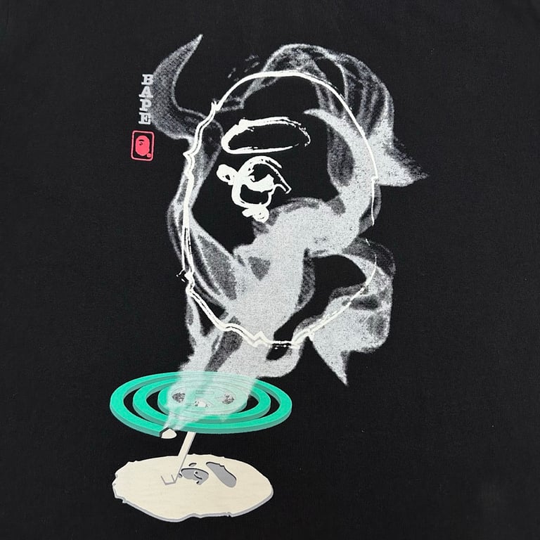 BAPE Incense Coil Graphic Tee - 6
