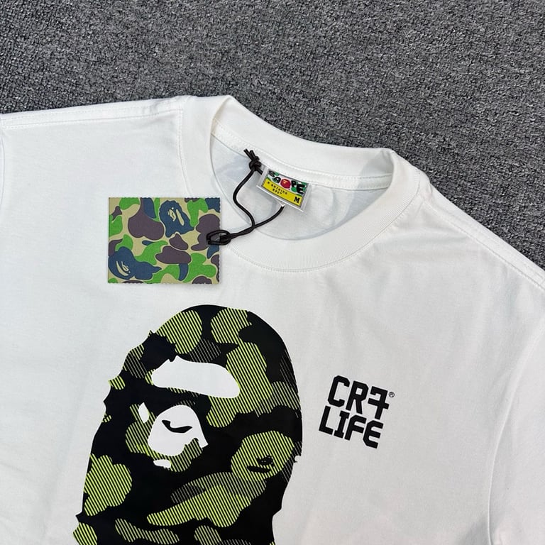 BAPE x CR7 Life Graphic Tee - 4