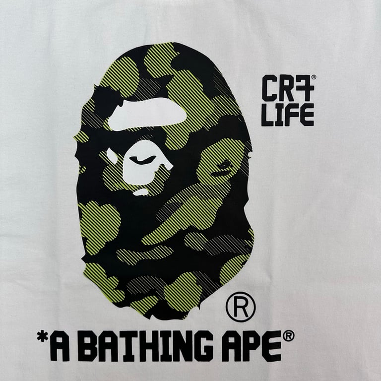 BAPE x CR7 Life Graphic Tee - 6