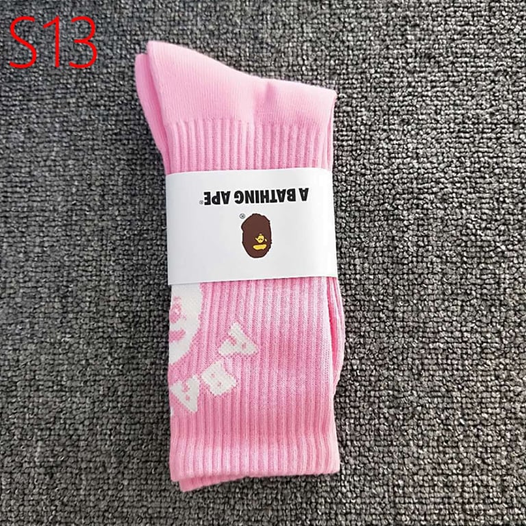 Bape Ape Head Towel Bottom Socks Long Tube - 13