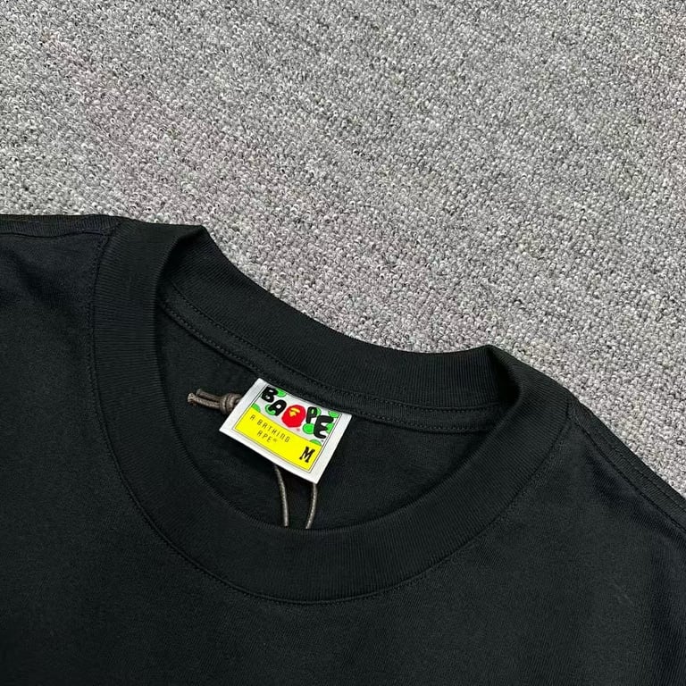 BAPE Graphic Ape Head Tee Black - 6