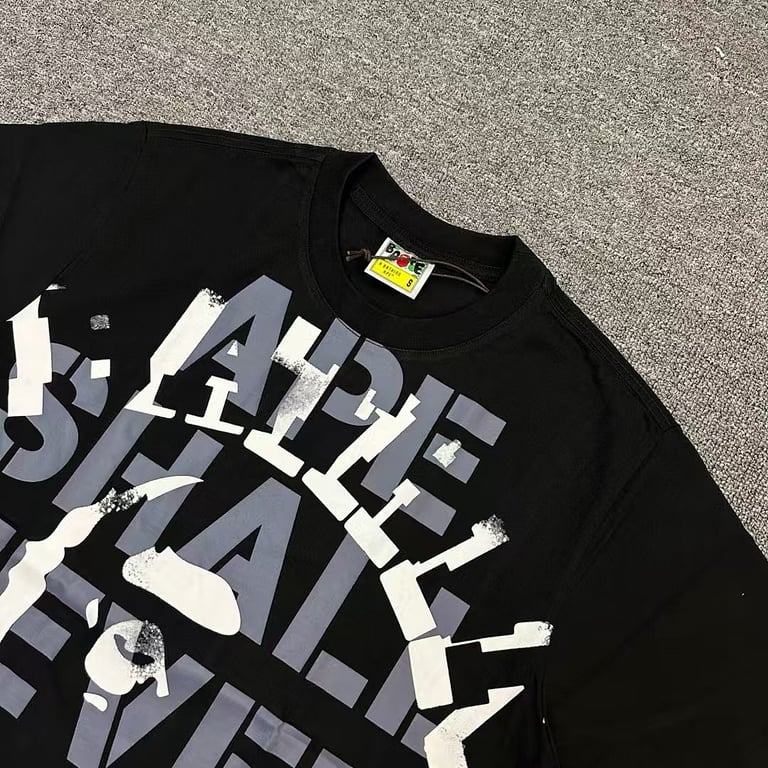 BAPE Ape Shall Never Kill Ape Graphic Tee - 11