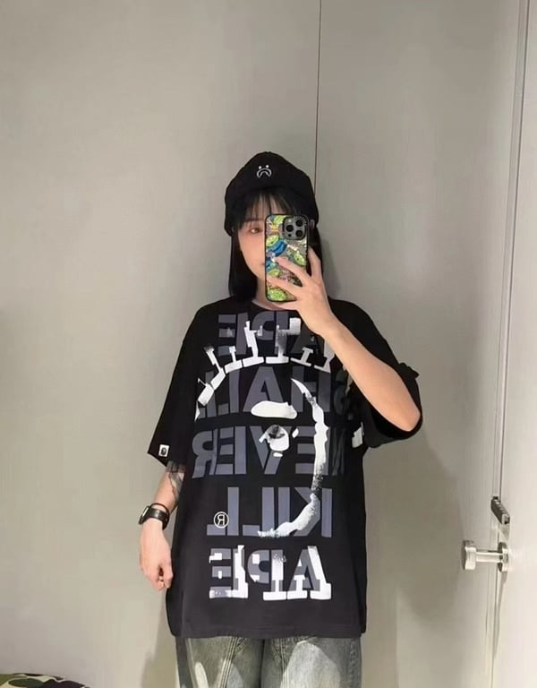 BAPE Ape Shall Never Kill Ape Graphic Tee - 15