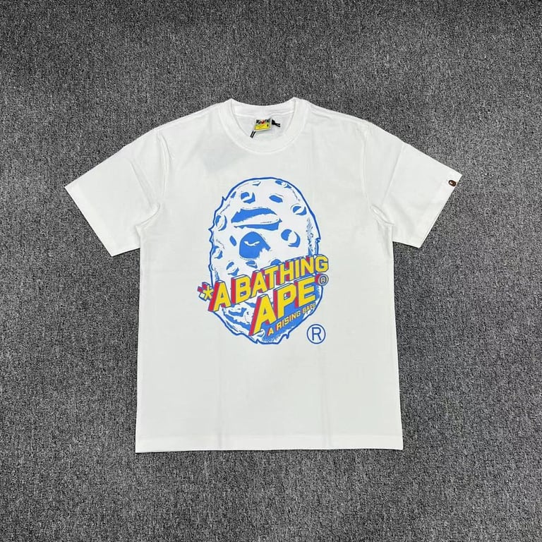 BAPE A Rising Ape Rocket Graphic Tee - 2