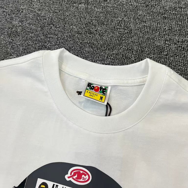 BAPE Multi Logo Ape Head Graphic Tee - 9