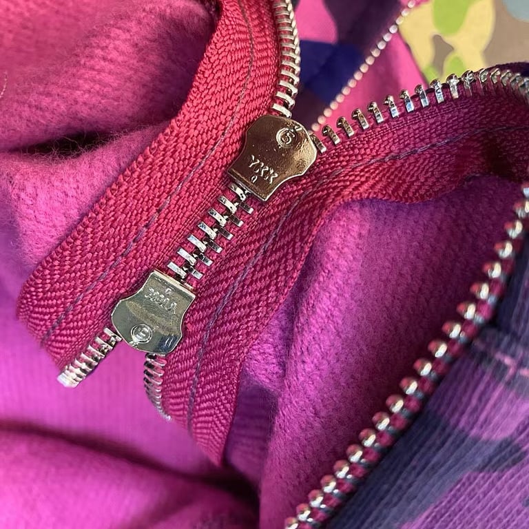 BAPE Shark Full Zip Camo Hoodie - 18