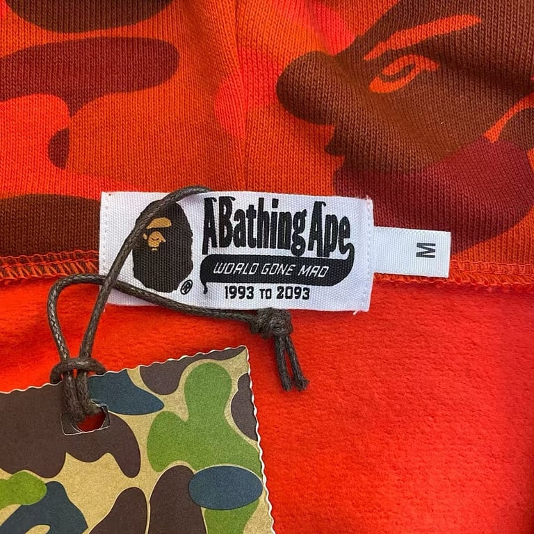 BAPE Shark Full Zip Camo Hoodie - 53