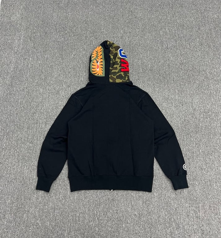 BAPE Shark Full Zip Hoodie Camo Detail - 14