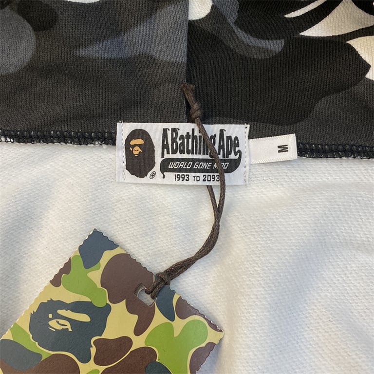 BAPE Shark Full Zip Camo Hoodie - 18