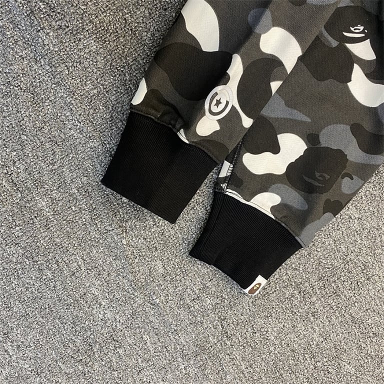 BAPE Shark Full Zip Camo Hoodie - 19