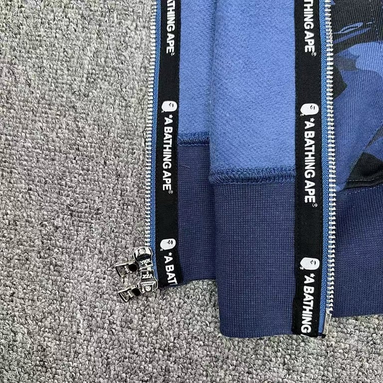 BAPE Double Hat Shark Full Zip Hoodie - 20