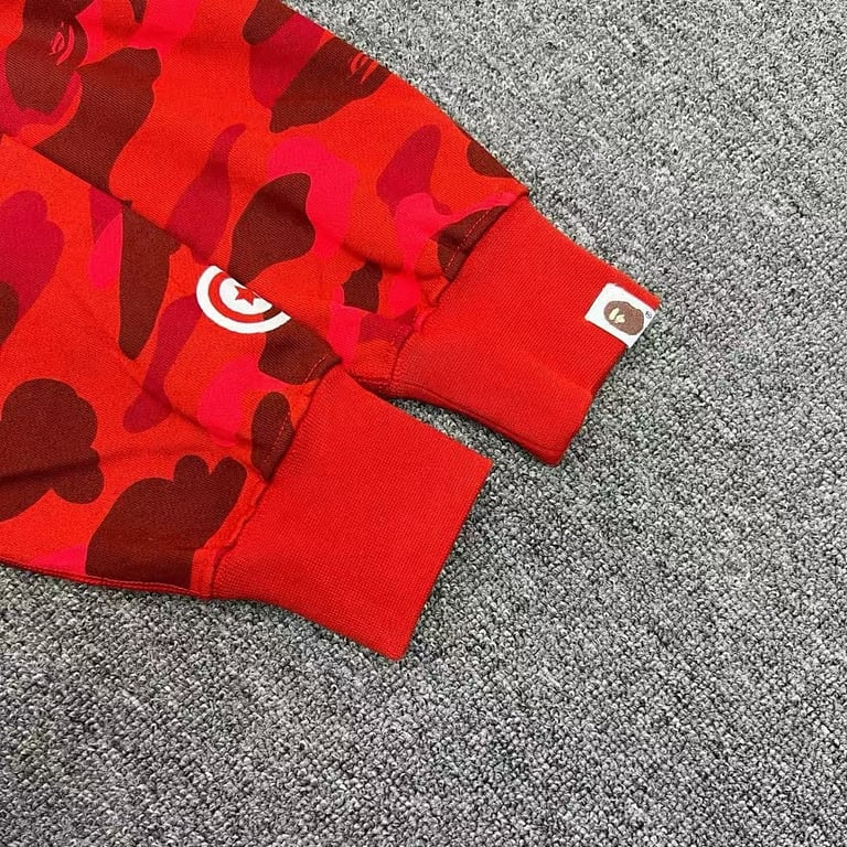 BAPE Double Hat Shark Full Zip Hoodie - 28