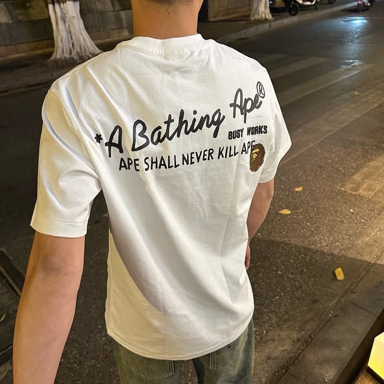 BAPE Busy Works Graphic Tee - 12