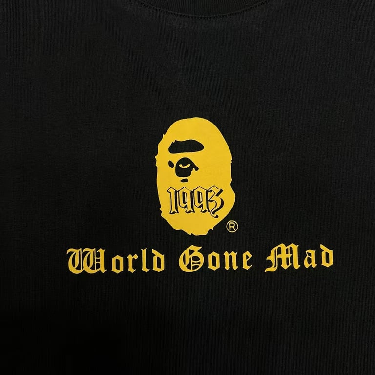 BAPE World Gone Mad Graphic Tee - 13