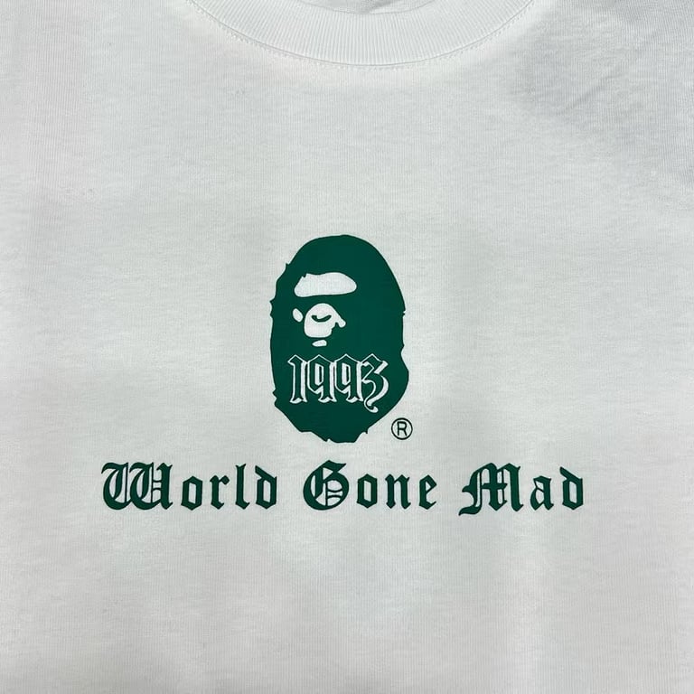 BAPE World Gone Mad Graphic Tee - 4