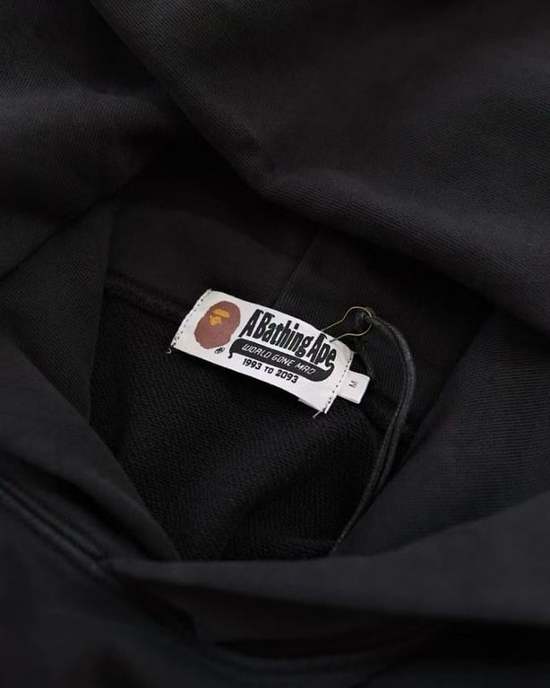 BAPE Pullover Hoodie with APE Graphic - 15