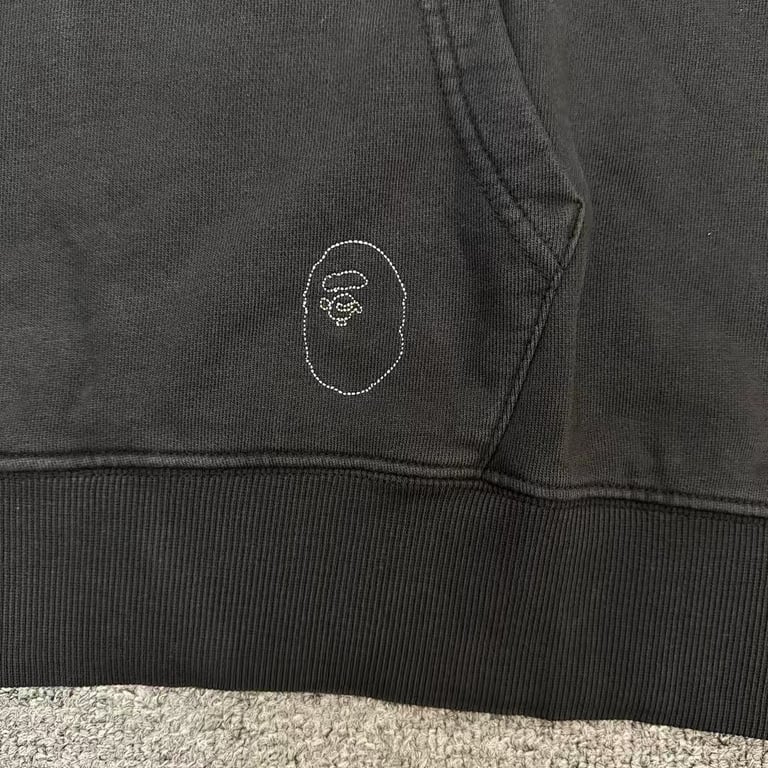 BAPE Pullover Hoodie with APE Graphic - 18