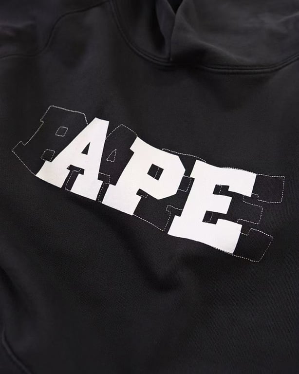 BAPE Pullover Hoodie with APE Graphic - 20