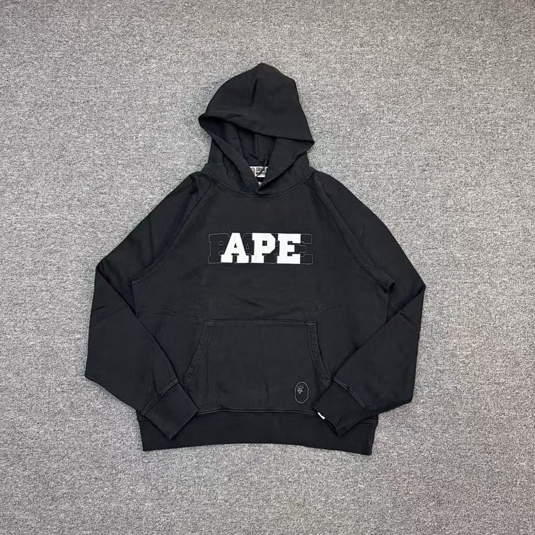 BAPE Pullover Hoodie with APE Graphic - 3