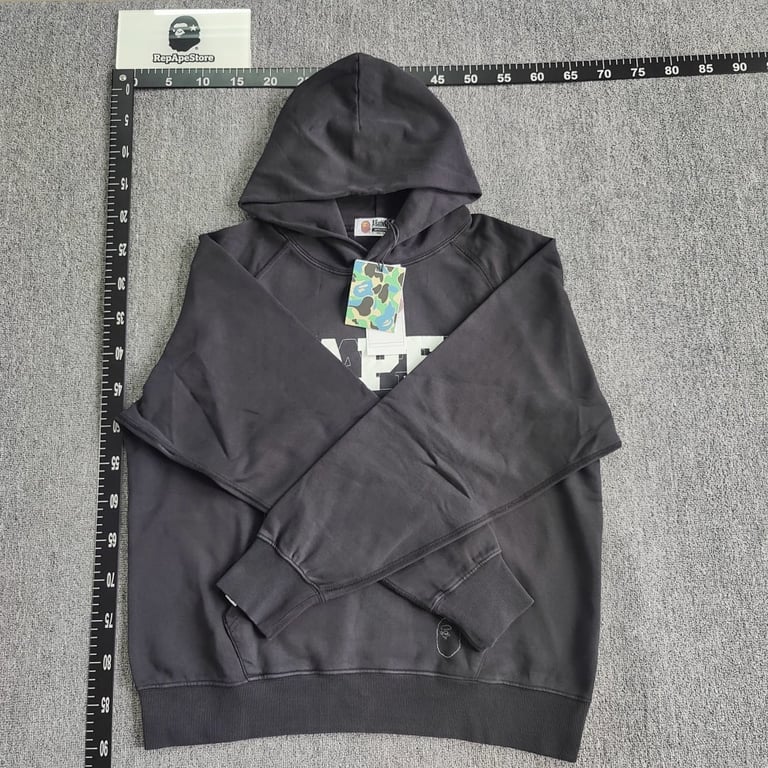 BAPE Pullover Hoodie with APE Graphic - 22