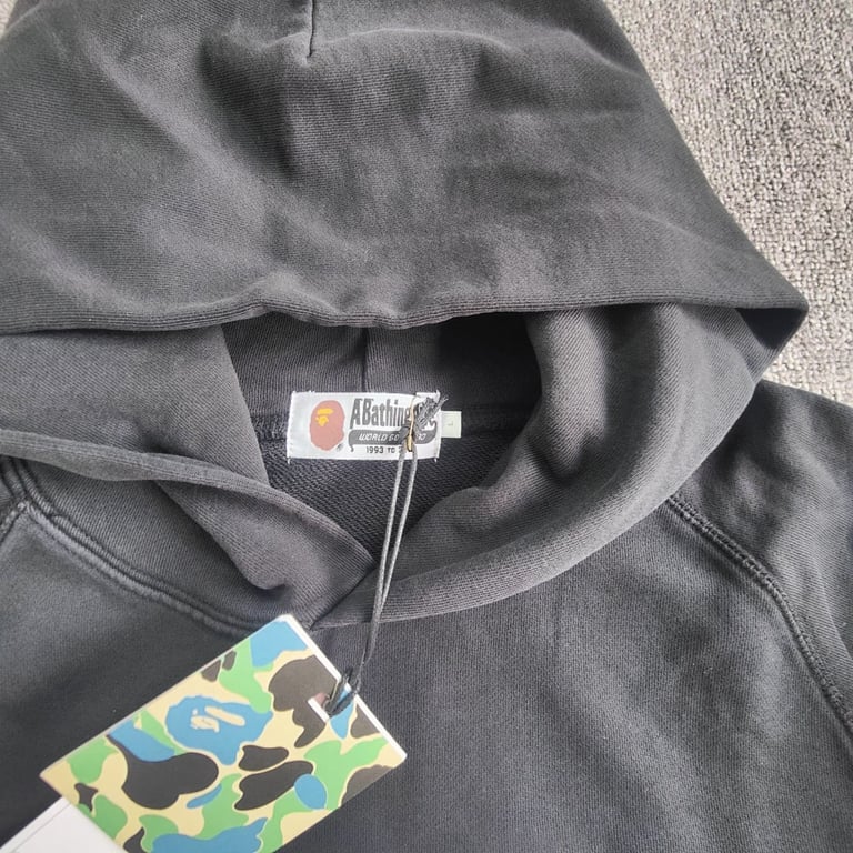 BAPE Pullover Hoodie with APE Graphic - 24