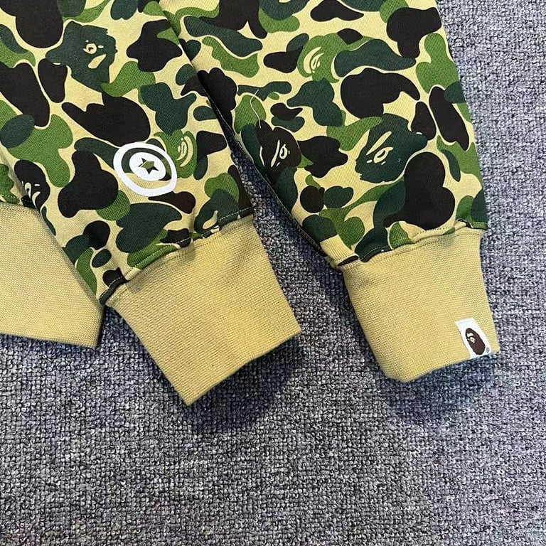 BAPE Shark Full Zip Camo Hoodie - 17