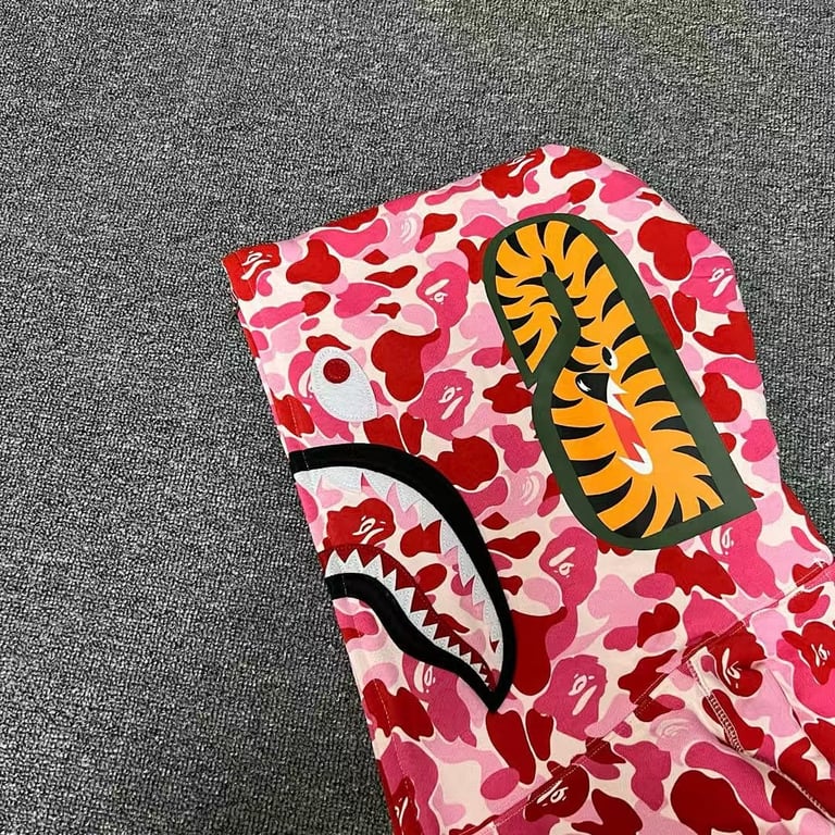 BAPE Shark Full Zip Camo Hoodie - 18