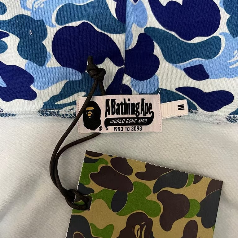 BAPE Shark Full Zip Camo Hoodie - 26