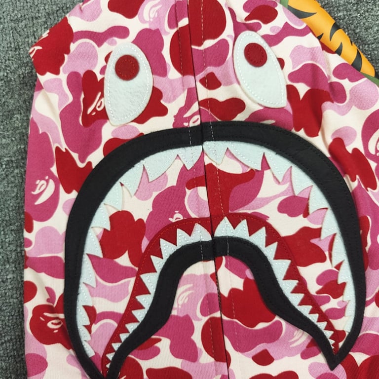 BAPE Shark Full Zip Camo Hoodie - 33