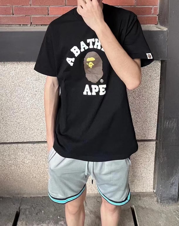 BAPE College Logo Graphic Tee - 13