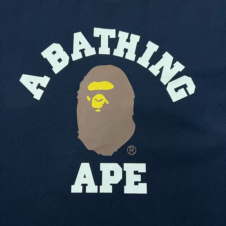 BAPE College Logo Graphic Tee - 20