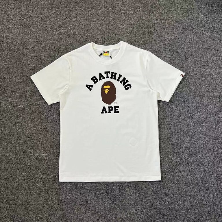 BAPE College Logo Graphic Tee - 4