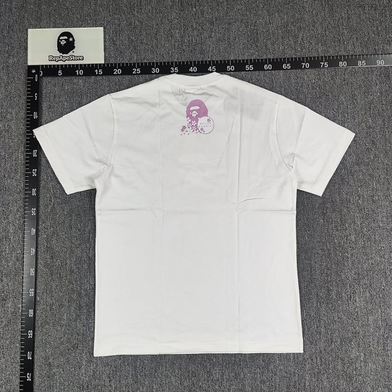 BAPE Sakura Ape Head Graphic Tee - 25